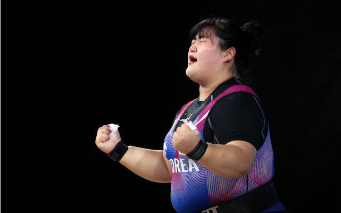 박혜정 역도 86kg 이상급 은메달 첫 300kg 돌파 리원원에 막힌 2연패