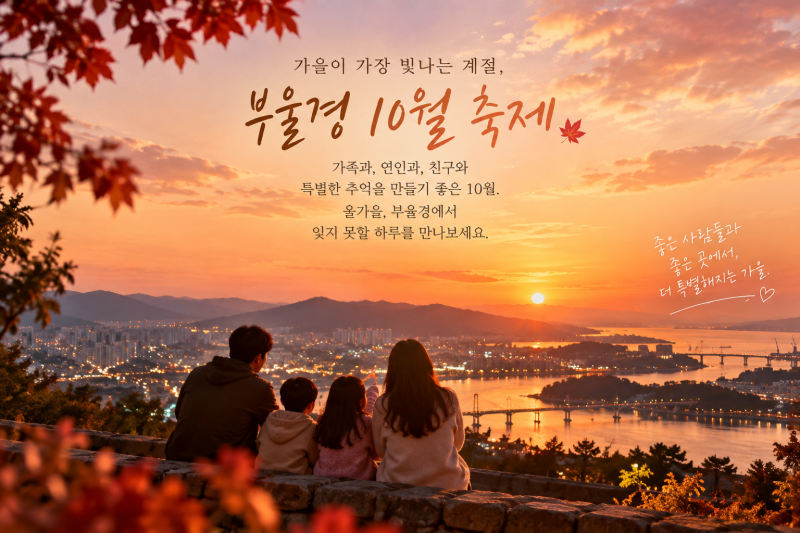 2026년 10월 부산·경남·울산 축제 총정리｜아이와 가볼만한 곳·데이트 코스