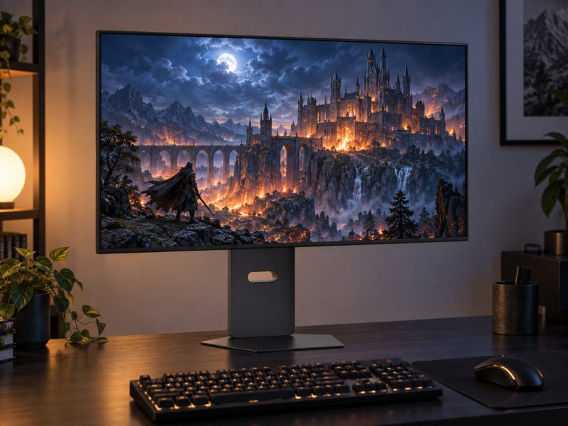 LG 울트라기어 32GX870B , 4K 240Hz에 OLED 480Hz까지 가능한 게이밍 모니터
