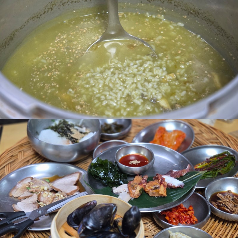부산 기장 전복죽 웨이팅 맛집 | 기장끝집 죽성본점
