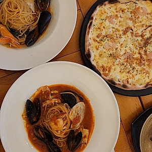 올림픽공원 맛집 비스트로 베네토｜상하이 파스타와 피자 내돈내산