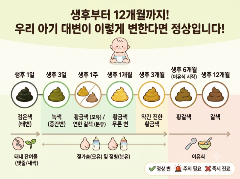 아기 변비 어디까지 알고 있나요? 월령별 대변 패턴과 소화 문제 완벽 해결법