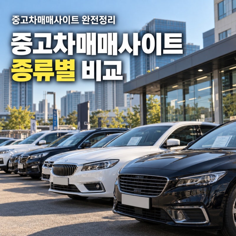 중고차매매사이트순위, 살 때랑 팔 때 기준이 다르더라고요