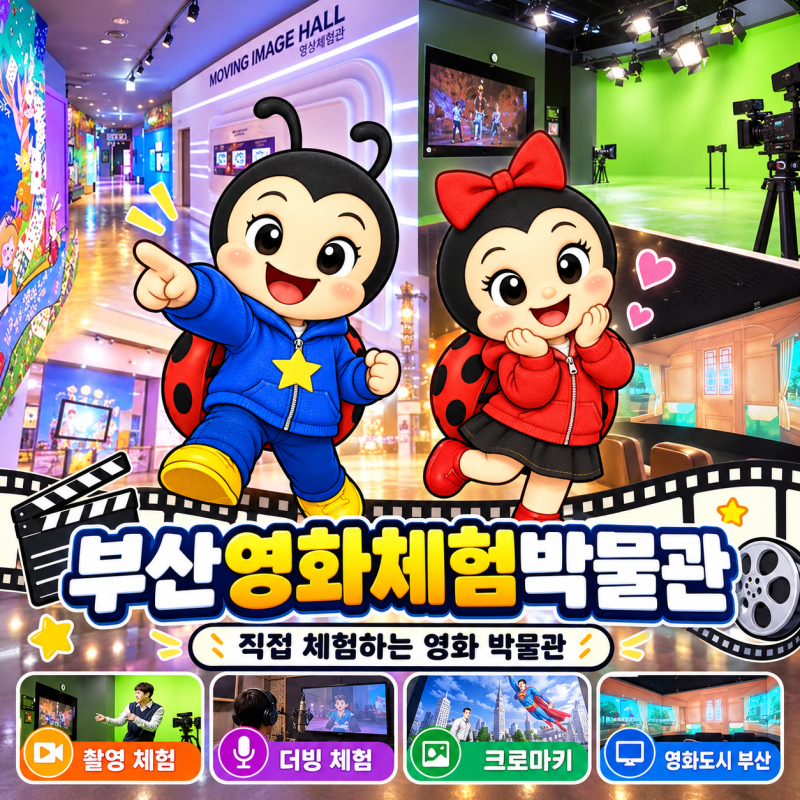 釜山電影體驗博物館體驗路線｜在釜山親自成為電影主角的地方