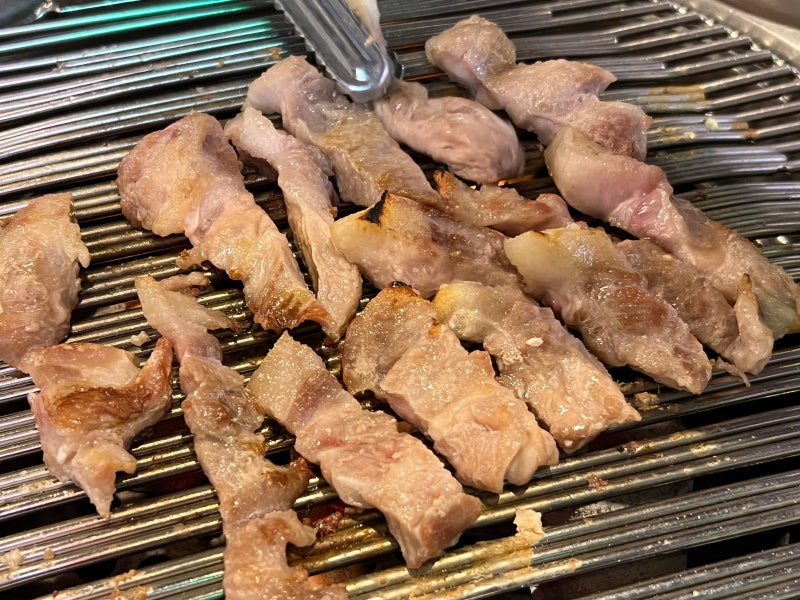 광명역 맛집 불타는돼지뽈때기 특수부위 잘하는 곳 뽈살부터 목덜미살까지 애견동반 가능