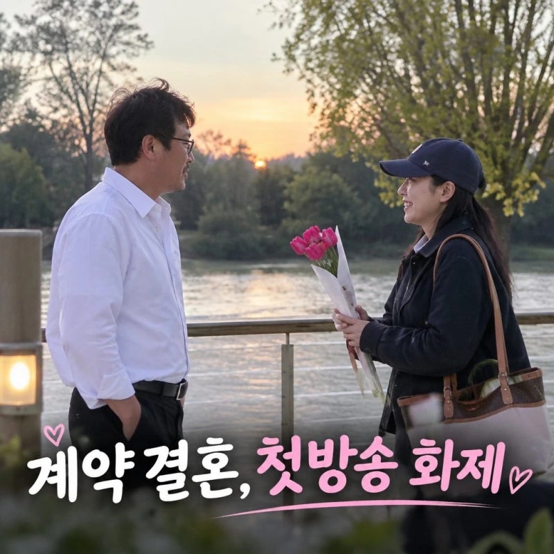 계약결혼 첫방 쾌조의 출발과 첫날 갈등까지