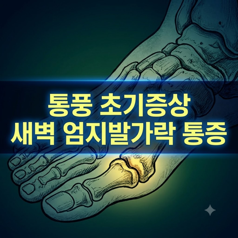 통풍 초기증상과 원인, 요산 수치 낮추는 실전 관리 가이드