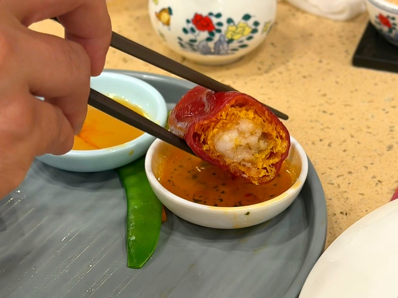 상해 신천지 딤섬 맛집 점도덕 환위후이점 메뉴추천 웨이팅 후기 (고덕지도링크첨부)