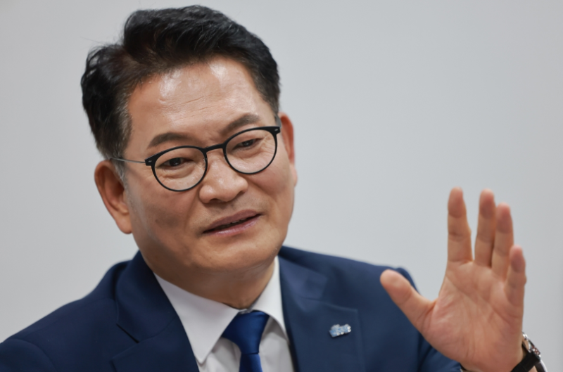 대통령과 식사중이라며 초대형 방송사고친 송영길의 고뇌(苦惱)