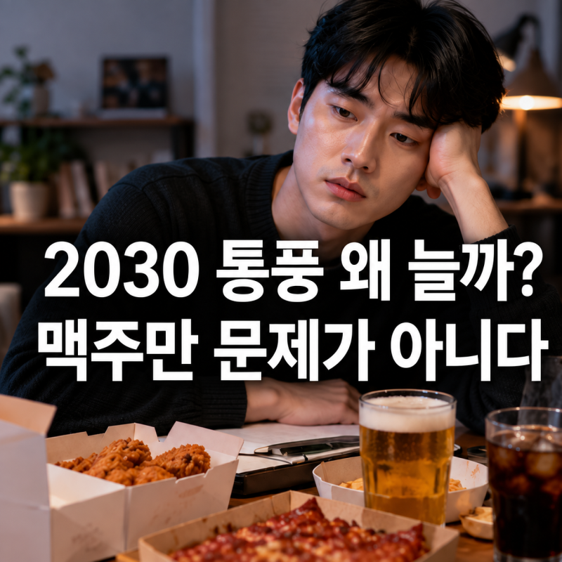 2030 통풍 왜 늘었을까｜요산 정상수치·통풍 음식 TOP10