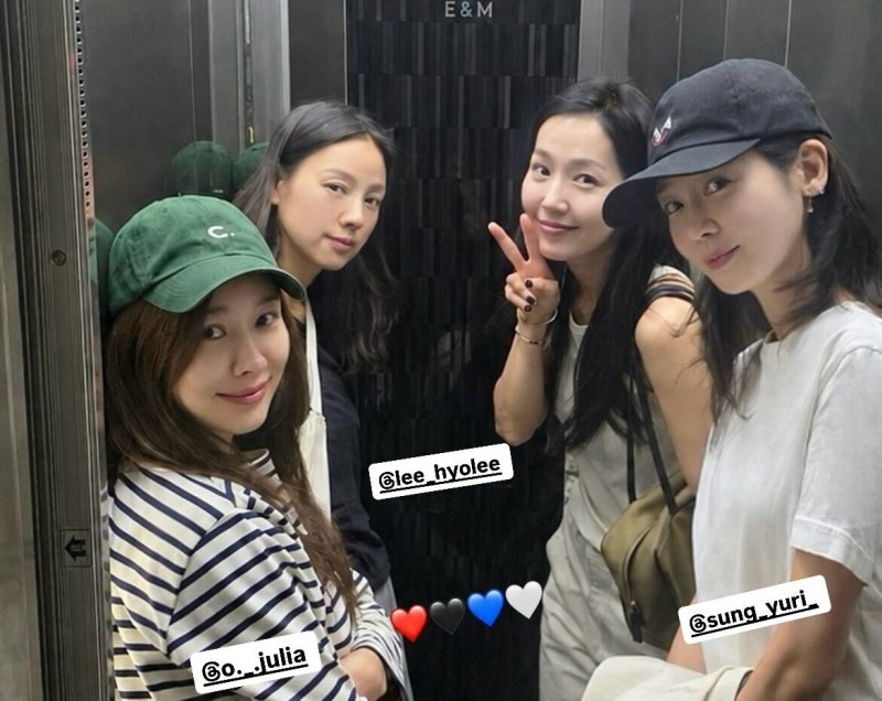 핑클 완전체 21년 만의 컴백, 엘리베이터 단체 사진과 30주년 계획