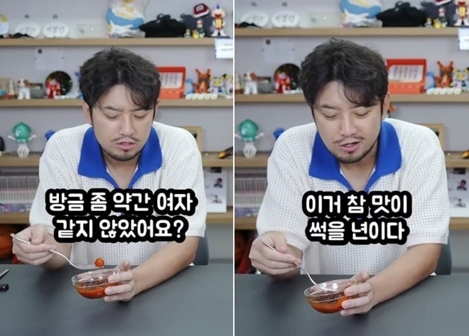 침착맨 떡볶이 발언 논란, '썩을 년 맛' 표현에 온라인 비판 쇄도