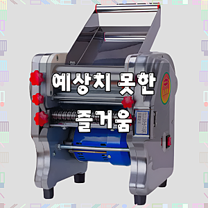 K-STORE 업소용 제면기 국수기계 제조기 자동 스테인리스 가정용 다기능 전자동 일체형 만두피....