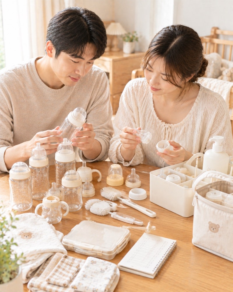 신생아 수유용품 리스트｜젖병 몇 개 필요할까? 출산 전 꼭 준비할 것