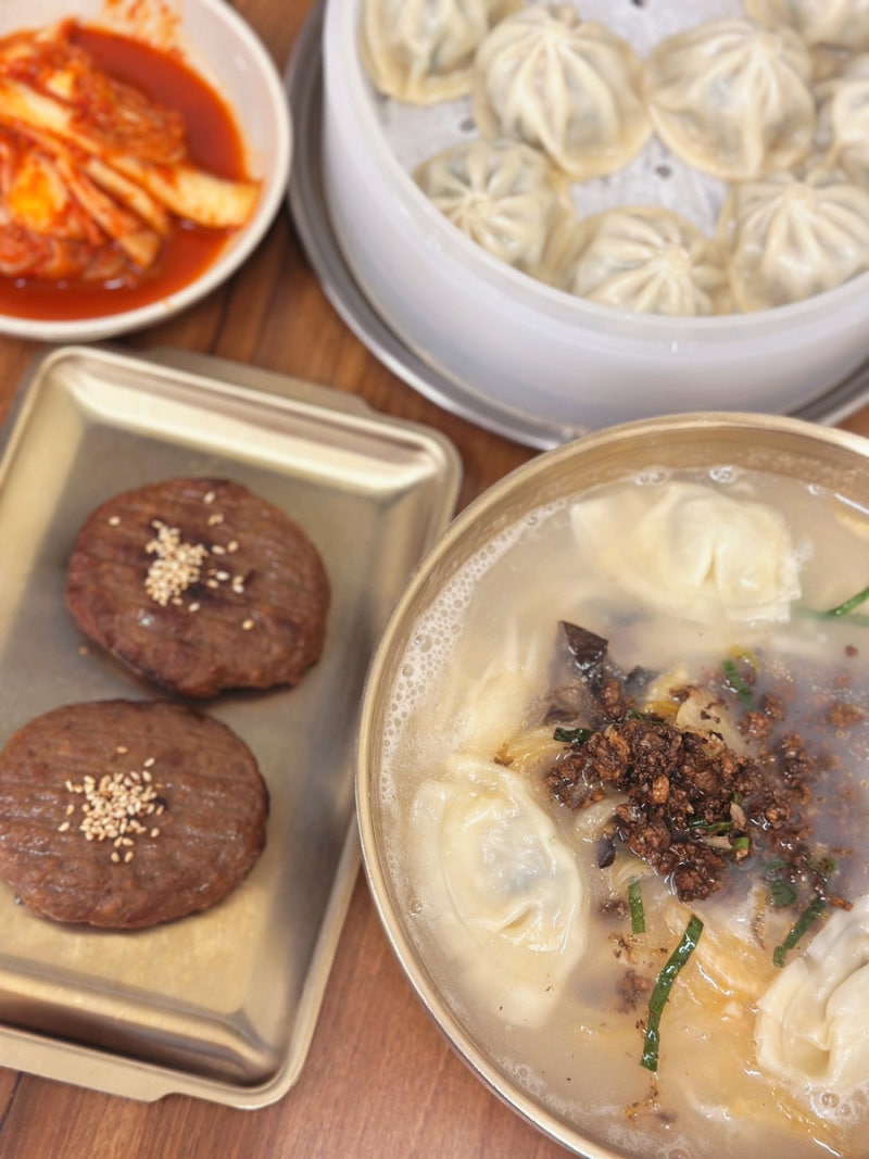 강남교자 서현역 맛집 점심 아기랑 칼국수 만두 나들이