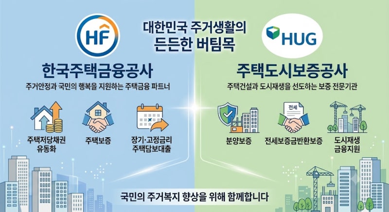 [3편] 신생아 특례 버팀목 전세대출 HUG 할까 HF 할까? 부린이를 위한 보증기관 1타 강사