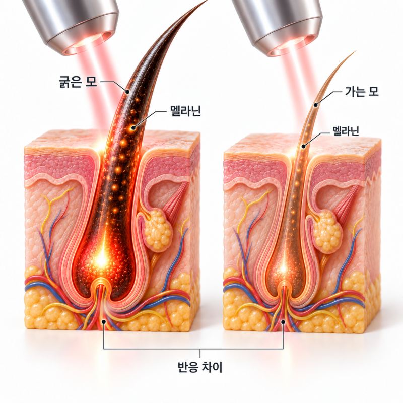 대전제모, 모발 상태를 세분화해서 보는 이유