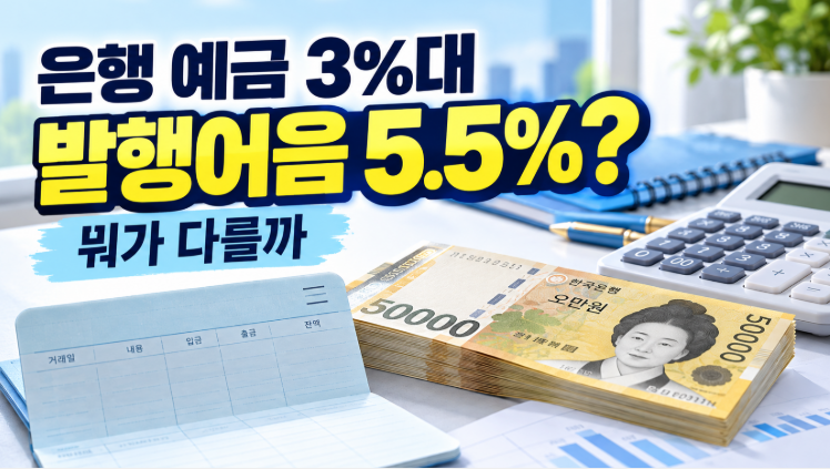 은행 예금은 3%대인데 연 5.5%? 요즘 돈 몰리는 ‘발행어음’ 총정리