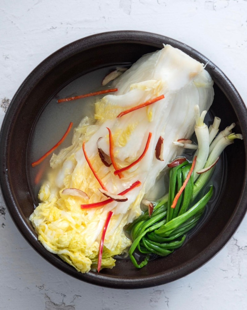 아삭하고 시원한 백김치 담그는법｜깔끔하고 개운한 백김치 레시피