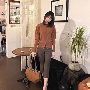 비비안웨스트우드 가을 가디건 | 베아 캐시미어 가디건(Bea Cashmere Cardigan)