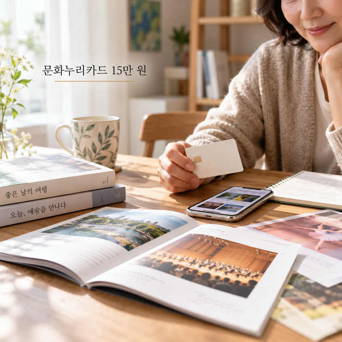 문화누리카드 15만 원, 대상인데 아직 신청 안 했다면｜2026 마감일 확인