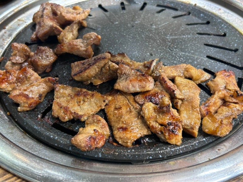 수내 1티어 돼지갈비맛집 태능숯불갈비 방문후기