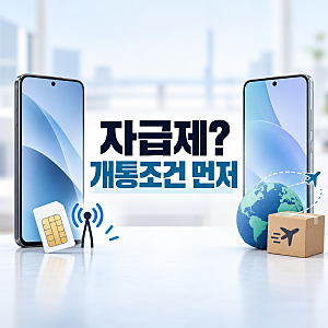 갤럭시 퀀텀6 자급제, A56 해외구매와 비교하기 전 개통조건부터 보세요