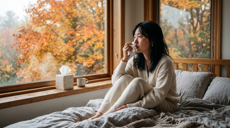 환절기 비염 코막힘 뚫는법 6가지｜코세척·적정 온습도·작두콩차까지 정리