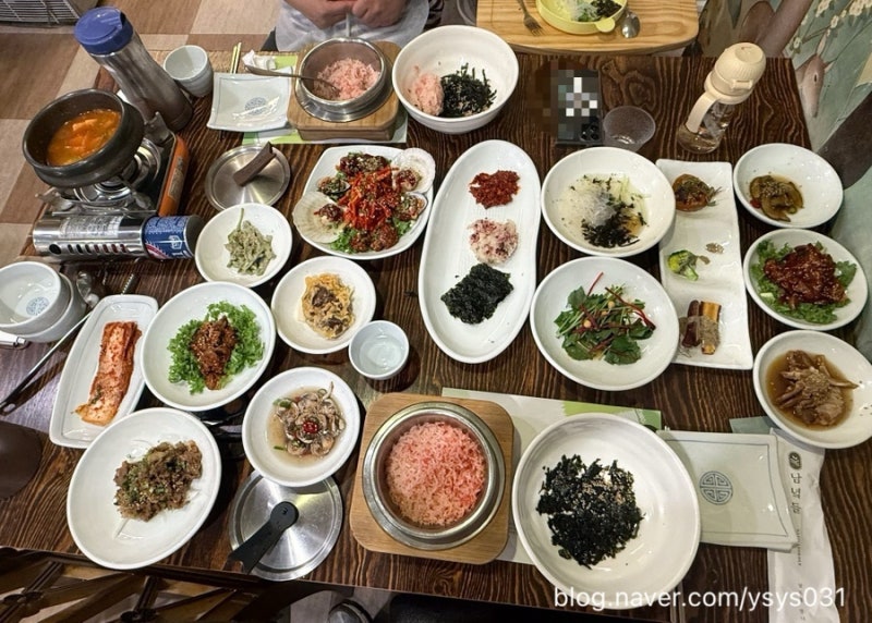 順天のハイ貝定食が美味しい店、ナムニョクドゥルバプサンで子供とたっぷり食べたレビュー