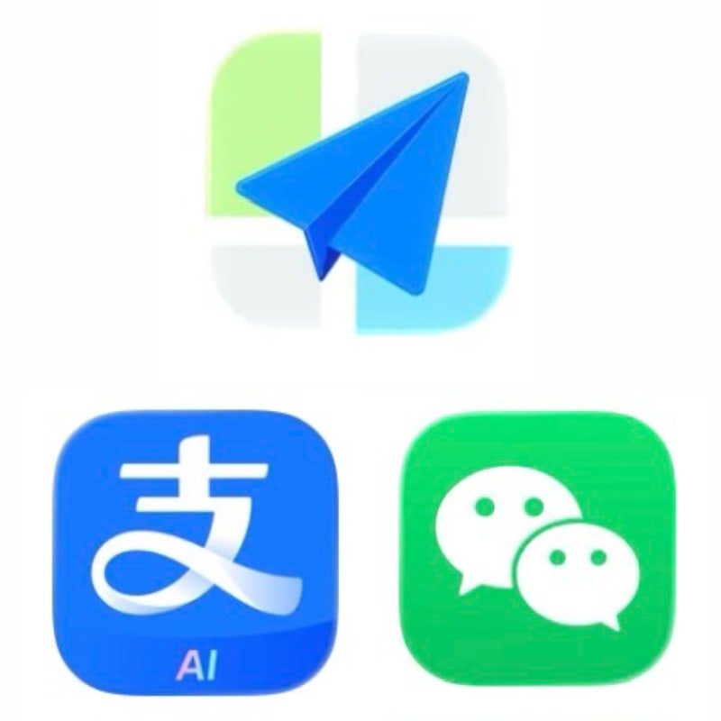 중국여행 필수어플 및 사용법 ｜ 고덕지도(AMap) · 알리페이 · 위챗(위챗페이) · 네이버 스마....