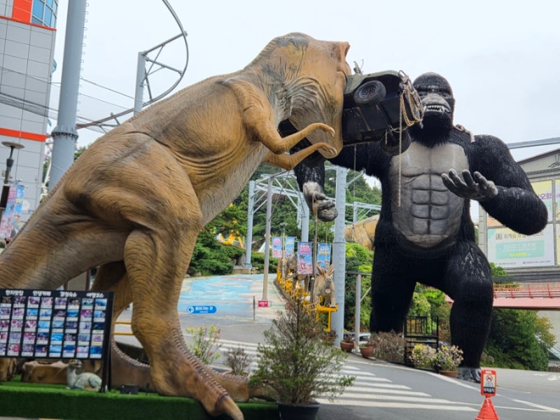 麗水(ヨス)のおすすめスポット、遊び場、アクティビティ：U-Worldリュージュテーマパークで秋夕家族旅行