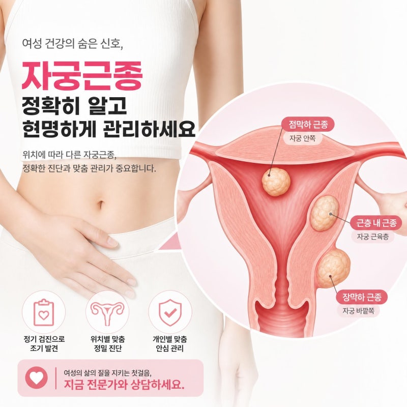 자궁근종 크기 몇 cm면 수술할까?｜증상·위치·임신계획에 따른 치료 기준