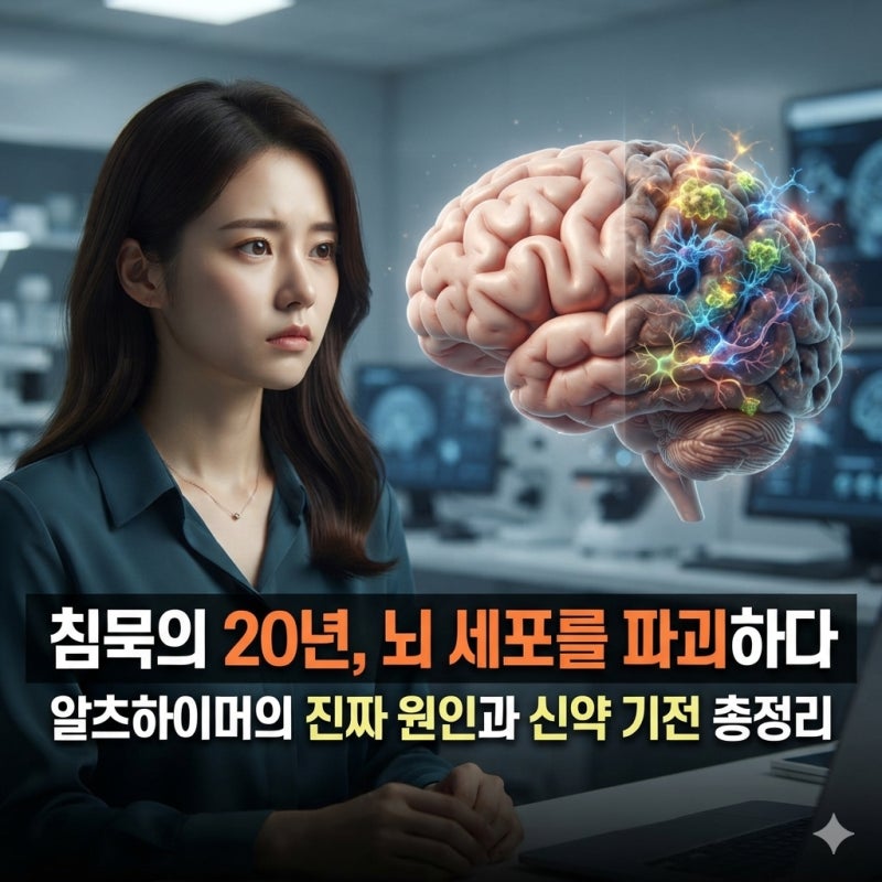 치매와 알츠하이머는 다르다? 뇌 세포를 파괴하는 ‘침묵의 20년’과 최신 의학 트렌드