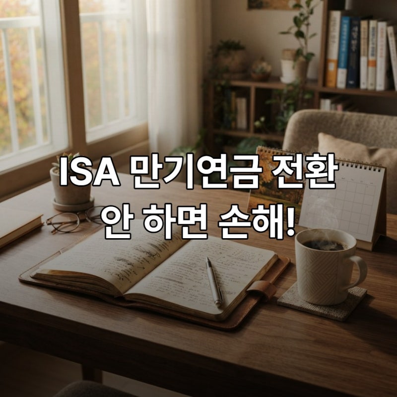 2026 ISA 만기 연금저축 전환, 세금 혜택 총정리 (4050 필독)