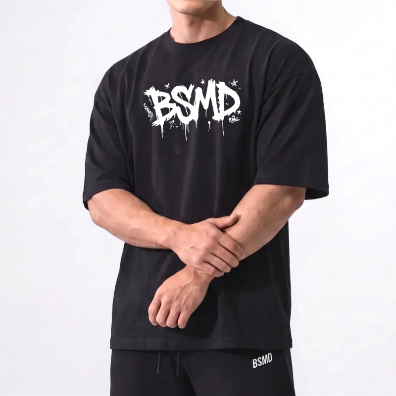 비스트모드 BSMD 헬스 오버핏 반팔 직접 써본 후기