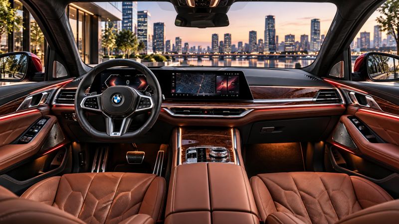 7시리즈 오너들도 부러워하는 BMW X7 풀체인지 미친 실내 옵션