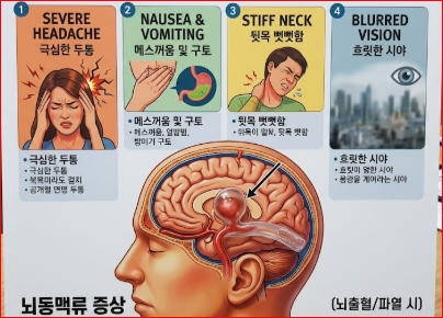비파열 뇌동맥류 증상부터 검사·치료까지｜터지기 전에 발견할 수 있을까?