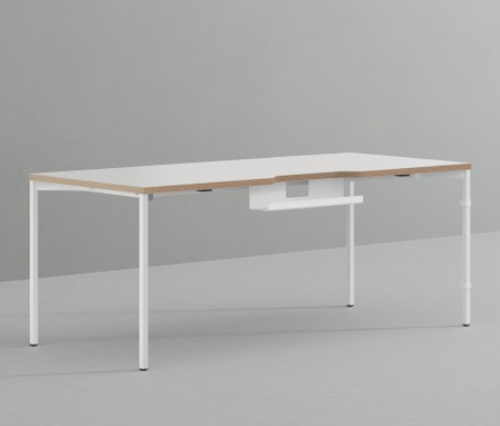 데스커 컴퓨터 책상 2.0 1600x800mm 화이트, 넓은 책상 찾는다면