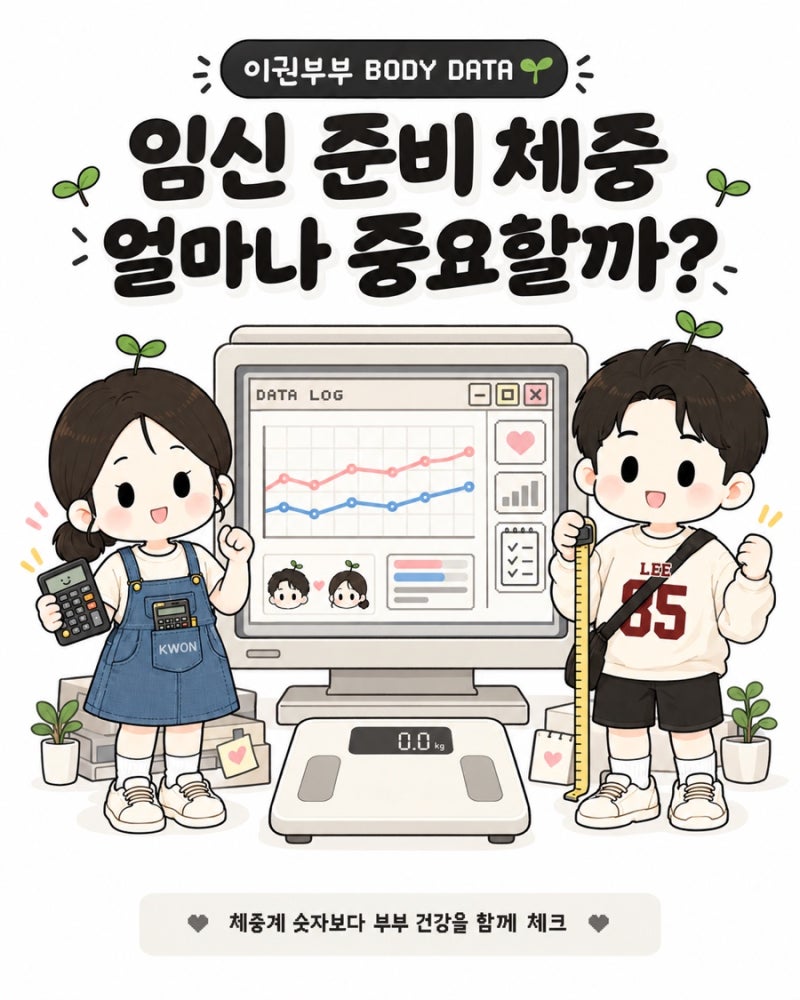 임신 준비하면서 체중은 얼마나 중요할까? 여성·남성 BMI 체크