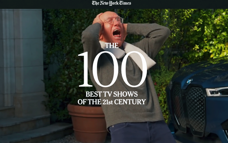 NYT '21세기 최고의 TV프로그램 100선'