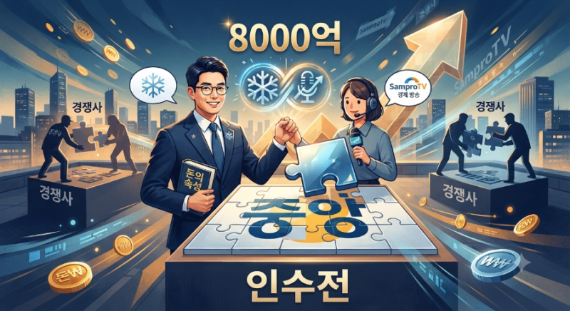 "<돈의 속성> 김승호와 삼프로TV의 만남… 8000억 실탄 안고 중앙일보 인수전 '다크호스' 부상"