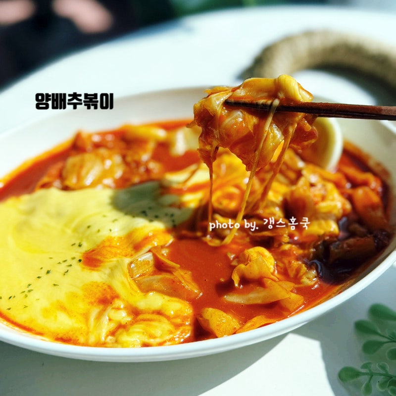 떡볶이 대신! 10분 컷 다이어트 양배추 요리 양배추볶이 레시피
