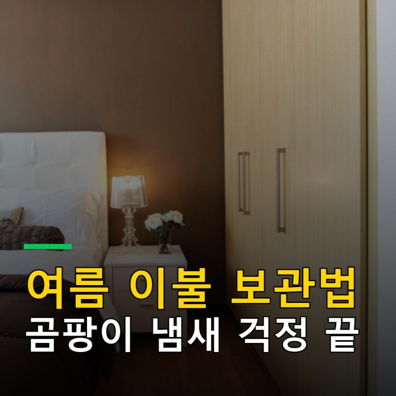 여름 이불 보관법, 40대 주부가 눅눅함 없이 넣어두는 순서