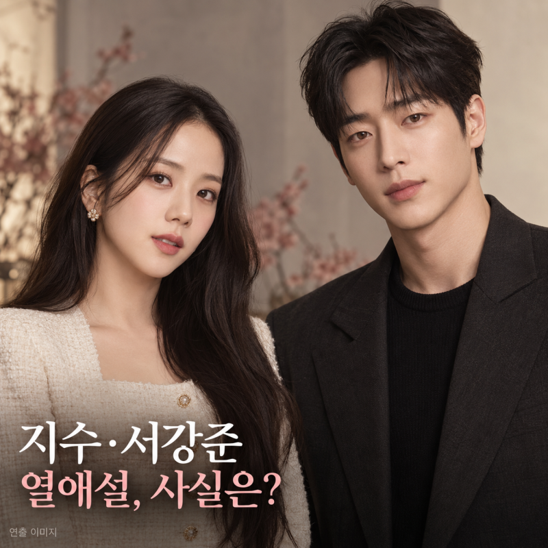 "럽스타그램에 뉴욕 목격담까지?" 지수·서강준 열애설 진짜일까
