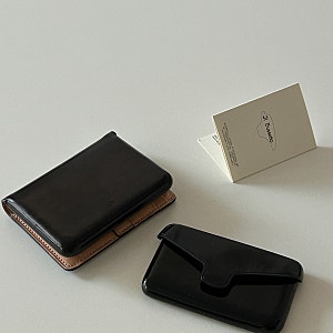 일부세토 IL BUSSETTO 마그넷 카드지갑 블랙 (르메르 콜라보)