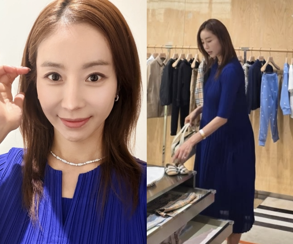 한다감♥남편, 47세 첫 임신 근황…만삭 사진 공개되자 눈길