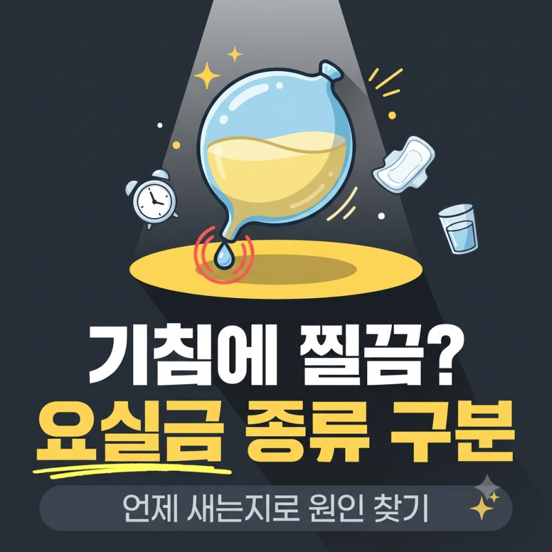 요실금 원인과 증상, 언제 새는지로 복압성·절박성 구분하는 법