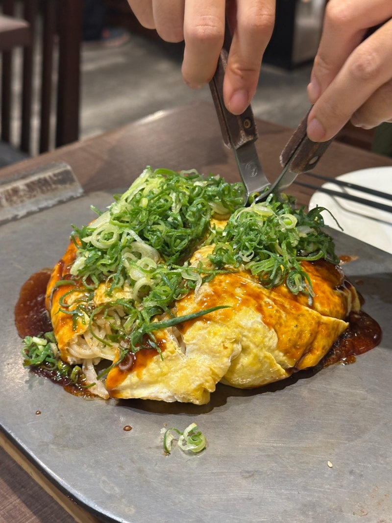 아이와함께 후쿠오카 캐널시티 오코노미야키 맛집 덴코셋카 캐널시티 하카타점