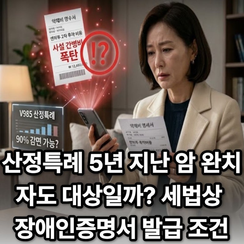 치매·암 환자 가족이라면 놓칠 수 없는 90% 감면과 매년 200만 원 세금 환급법 아시나요? 부모....
