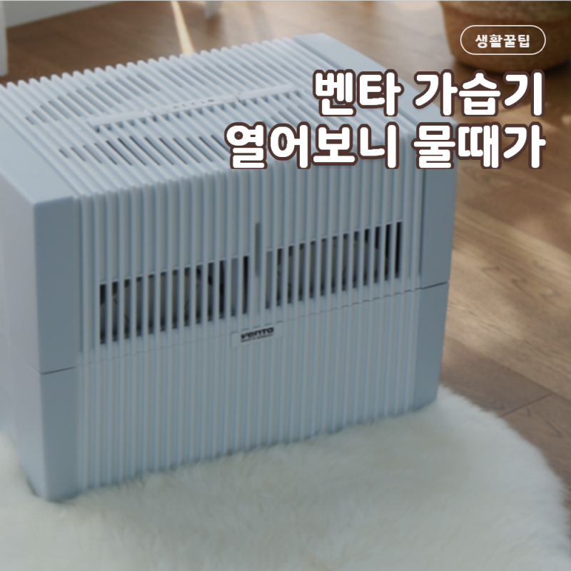 벤타 가습기 청소 가을이라 다시 꺼냈어요 사용하기 전에 한번 싹 씻어줬어요